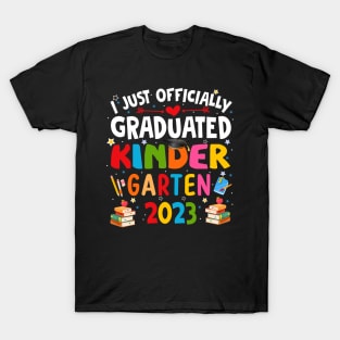 I Graduated Kindergarten Graduation Class of 2023 T-Shirt